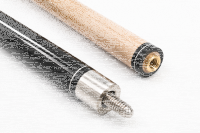 John West Profi Billard Set - Kugeln + Triangel + 2 Profi Queues JW-3