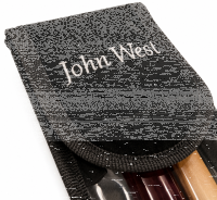 John West Profi Pool Billardqueue Queue JW-4 inkl. Gewindeschutz und Tasche