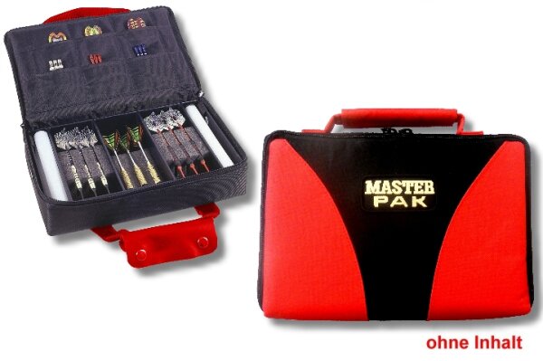 Karella Darttasche Dart Tasche Etui Master Pak rot / schwarz Multi
