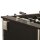Kicker Kickertisch Profi Soccer Deluxe SCHWARZ, 140 x 74 cm groß, 82 kg
