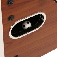 Kicker Kickertisch Profi Soccer Deluxe BRAUN, 140 x 74 cm groß, 82 kg