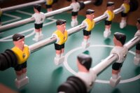 Kicker Kickertisch Profi Soccer Deluxe, 140 x 74 cm...